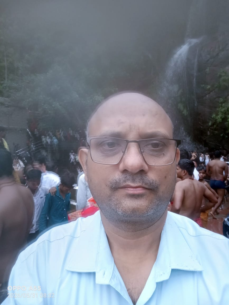 Amitesh Ranjan at Kakolat Water Fall